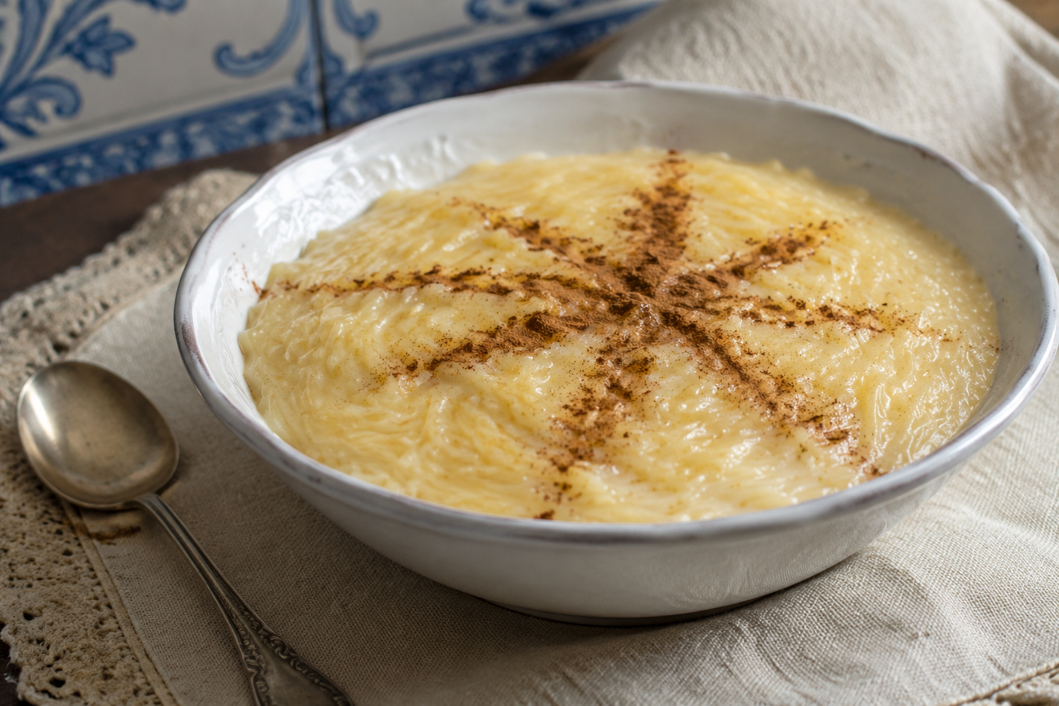 Aletria Doce portugaise aux vermicelles, citron et cannelle