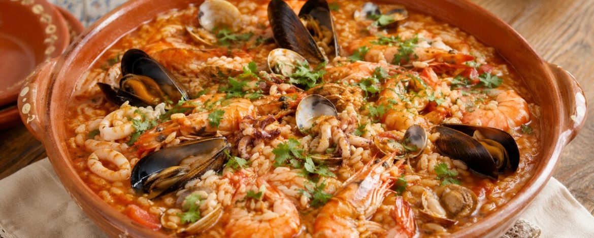 Arroz de Marisco, riz portugais crémeux aux fruits de mer