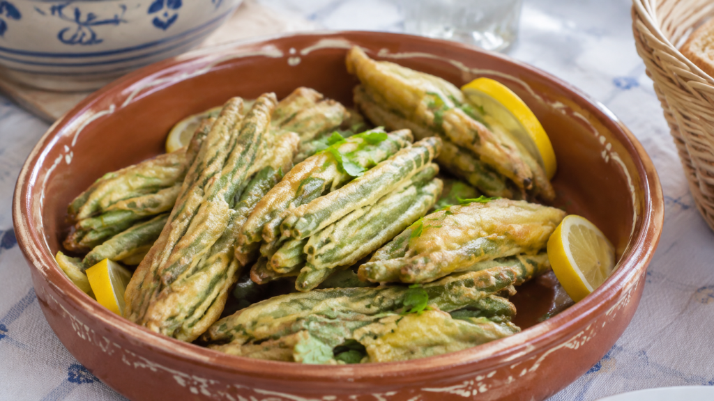 Peixinhos da Horta, beignets portugais croustillants de haricots verts