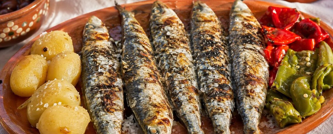Sardinhas Assadas, sardines portugaises grillées au gros sel