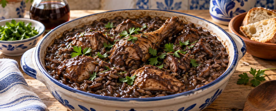 Arroz de Cabidela — Riz traditionnel portugais au poulet