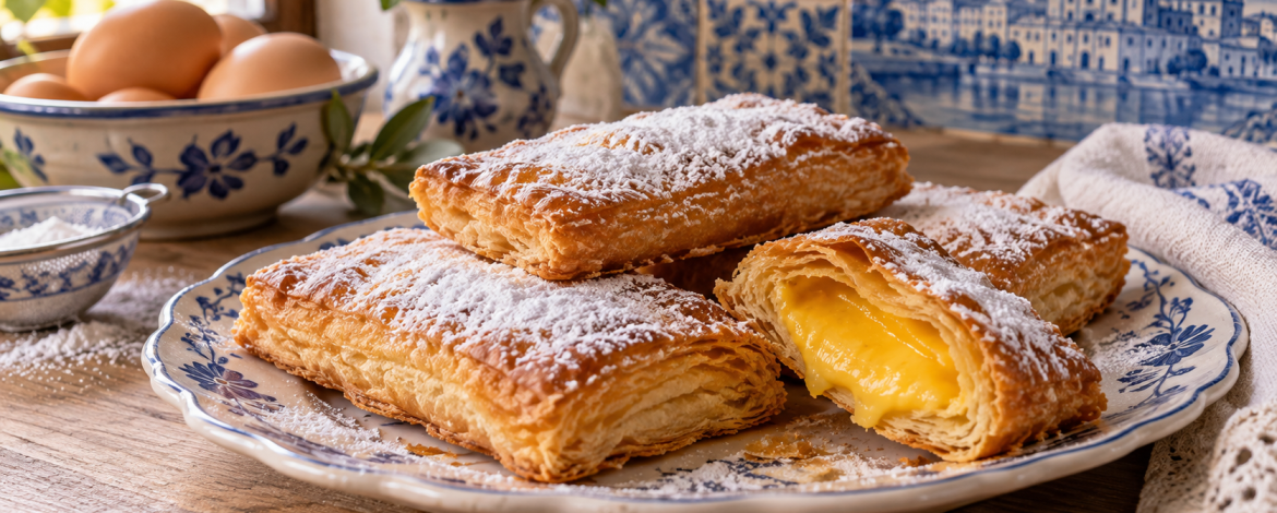 Pastéis de Tentúgal — Feuilletés portugais aux jaunes d’œufs