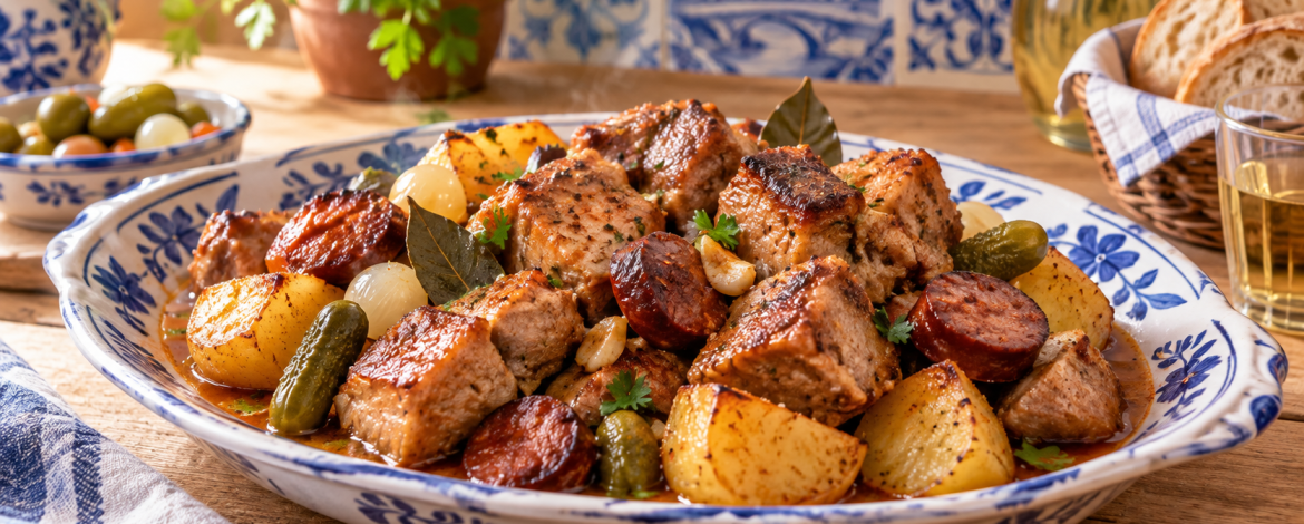 Rojões à Minhota — Porc sauté à la mode du Minho