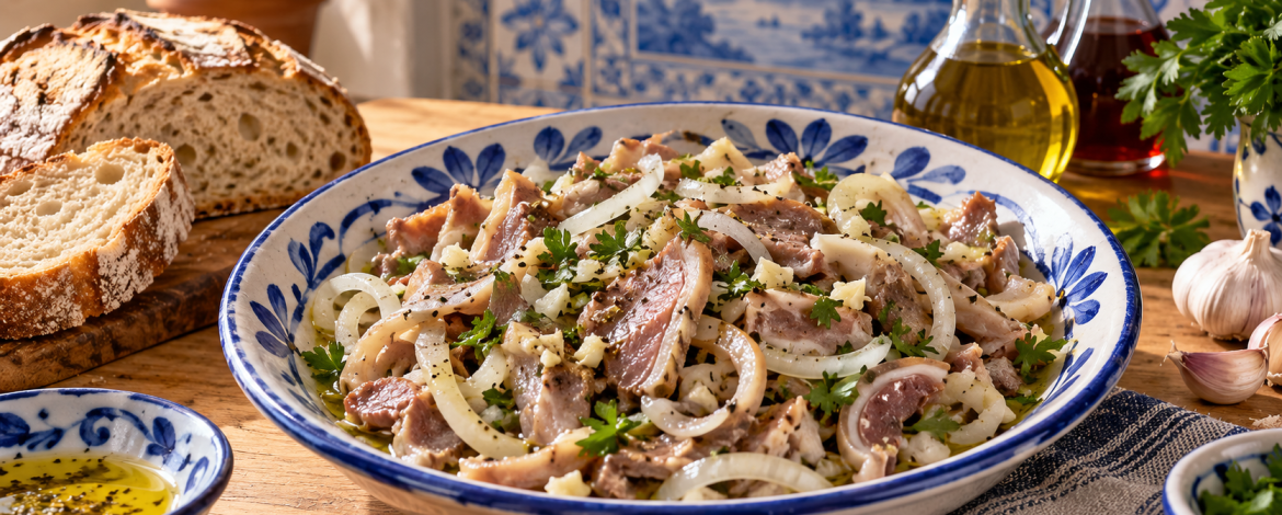 Salada de Orelha à Portuguesa — Salade portugaise d’oreille de porc